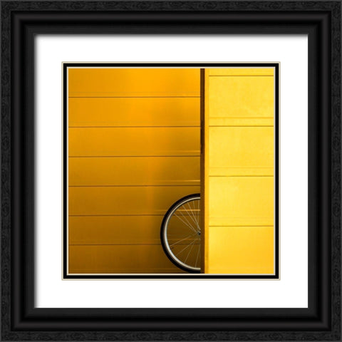 The Wheel Black Ornate Wood Framed Art Print with Double Matting by Jonkman, Gerard