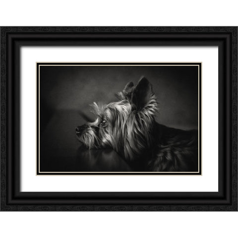 I Have Been Waiting For You ... Black Ornate Wood Framed Art Print with Double Matting by Lacz, Krisztina