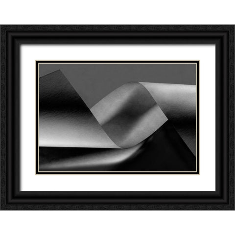Wound Black Ornate Wood Framed Art Print with Double Matting by Kerber, Jutta