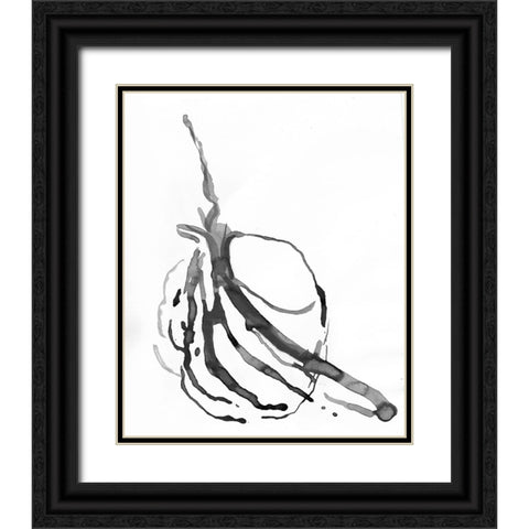 Strange Fruit I Black Ornate Wood Framed Art Print with Double Matting by Carroccio, Lisa