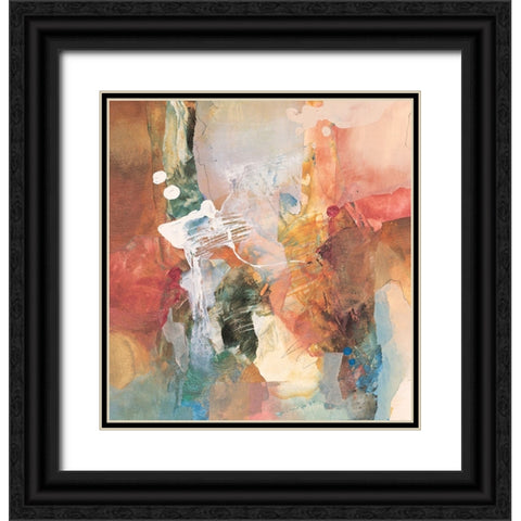 Cloud Abstract II Black Ornate Wood Framed Art Print with Double Matting by Unknown
