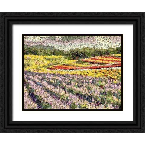 After Ayuhasca III Black Ornate Wood Framed Art Print with Double Matting by Medeiros, Celito