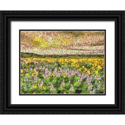 After Ayuhasca IV Black Ornate Wood Framed Art Print with Double Matting by Medeiros, Celito