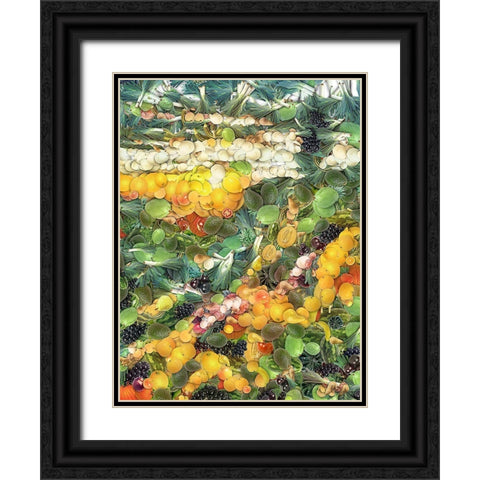 After Ayuhasca VI Black Ornate Wood Framed Art Print with Double Matting by Medeiros, Celito