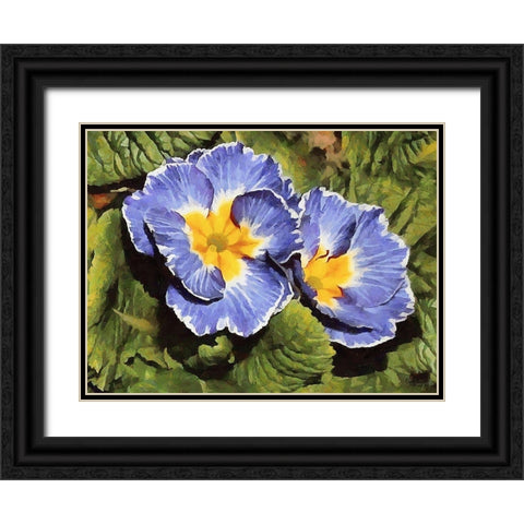 I like Flowers XXXIV Black Ornate Wood Framed Art Print with Double Matting by Medeiros, Celito