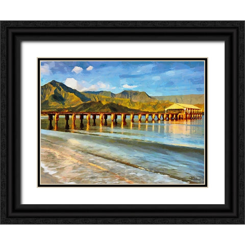 Travel Destination around the World XXX Black Ornate Wood Framed Art Print with Double Matting by Medeiros, Celito