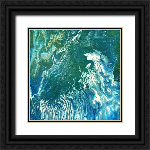 Pour 2 Black Ornate Wood Framed Art Print with Double Matting by Tenoever, William