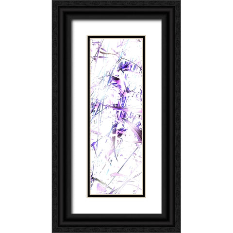 Flora Impressions 3 Black Ornate Wood Framed Art Print with Double Matting by Tenoever, William