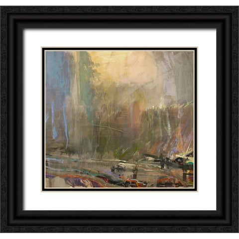 Musings II Black Ornate Wood Framed Art Print with Double Matting by Tienhaara, Michael