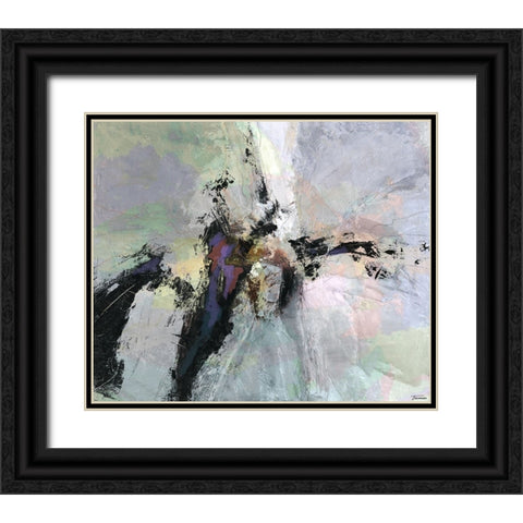 Dispassion I Black Ornate Wood Framed Art Print with Double Matting by Tienhaara, Michael