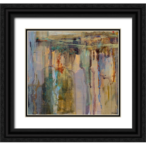 Musings I Black Ornate Wood Framed Art Print with Double Matting by Tienhaara, Michael