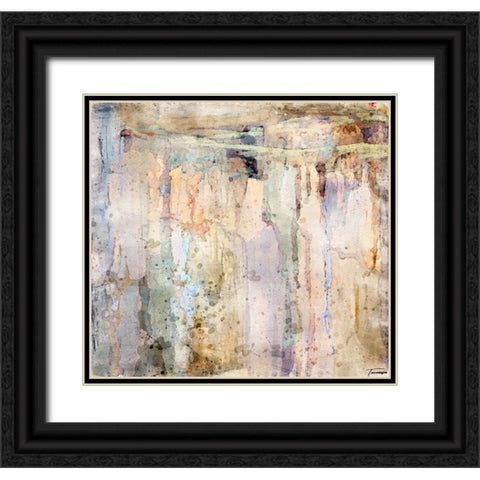 Musings I WC V II Black Ornate Wood Framed Art Print with Double Matting by Tienhaara, Michael