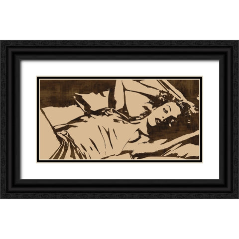 En Vogue Black Ornate Wood Framed Art Print with Double Matting by Cooper, Andrew