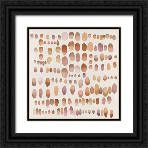 Playful Bronze II Black Ornate Wood Framed Art Print with Double Matting by Perry, Angela