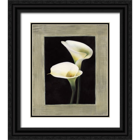 Calle Black Ornate Wood Framed Art Print with Double Matting by Trivelli, Andrea