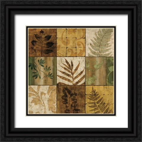 Nature^s Touch I Black Ornate Wood Framed Art Print with Double Matting by Donovan, Chris