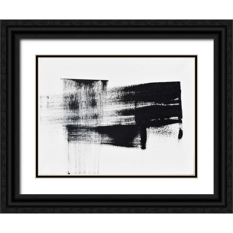 Barely Holding on to Smoke I Black Ornate Wood Framed Art Print with Double Matting by Klingeler, Christian