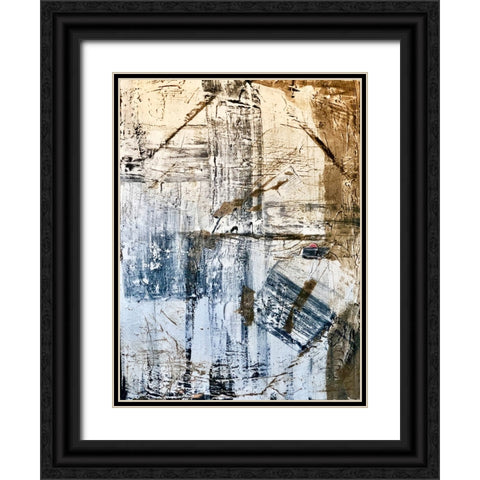 Benzoite Black Ornate Wood Framed Art Print with Double Matting by Klingeler, Christian