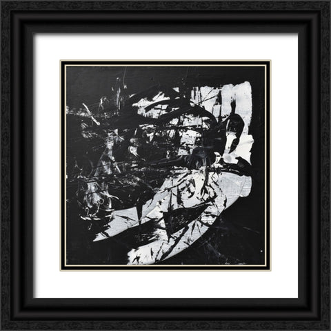 String Theory Mass Black Ornate Wood Framed Art Print with Double Matting by Klingeler, Christian