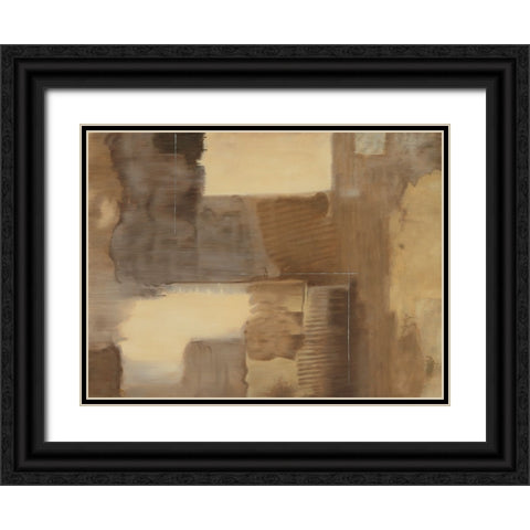 Muse I Black Ornate Wood Framed Art Print with Double Matting by Gray, Dennis