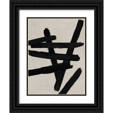 Crossroads II Black Ornate Wood Framed Art Print with Double Matting by Roberts, Ellie