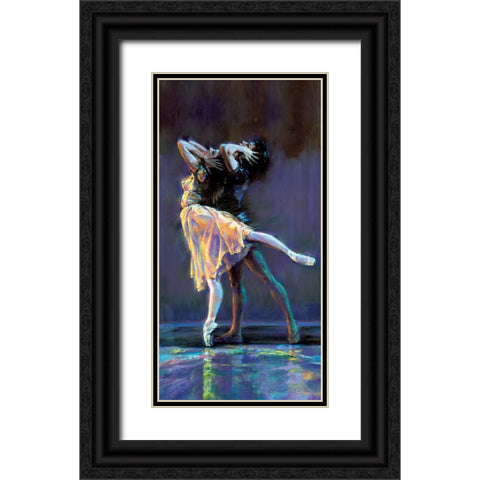 The Dream Black Ornate Wood Framed Art Print with Double Matting by Kam, Jin G.