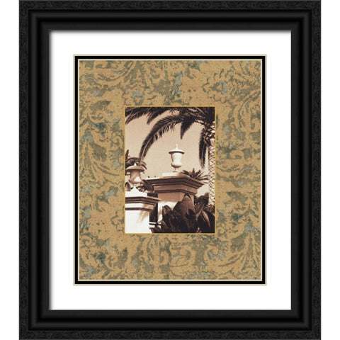 St. Regis I Black Ornate Wood Framed Art Print with Double Matting by Seba, John