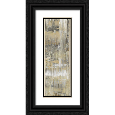Dedicated Panel III Black Ornate Wood Framed Art Print with Double Matting by Turner, Justin