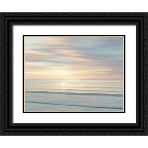 Coastal Light II Black Ornate Wood Framed Art Print with Double Matting by Olsen, Maggie