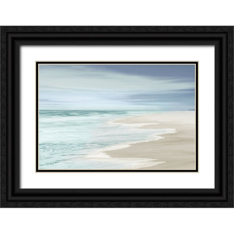 High Tide I Black Ornate Wood Framed Art Print with Double Matting by Olsen, Maggie