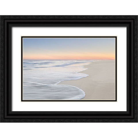 High Tide IV Black Ornate Wood Framed Art Print with Double Matting by Olsen, Maggie