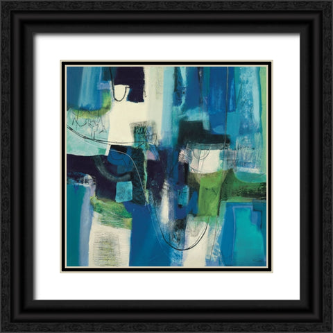 Trasparenze Black Ornate Wood Framed Art Print with Double Matting by Piovan, Maurizio