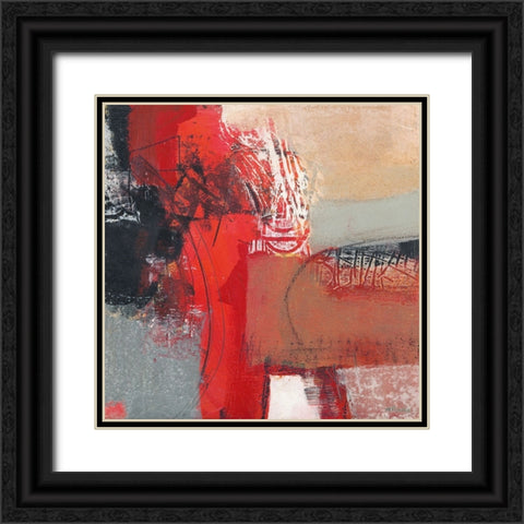 Passione II Black Ornate Wood Framed Art Print with Double Matting by Piovan, Maurizio