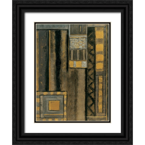 Hard Drive I Black Ornate Wood Framed Art Print with Double Matting by Carelli, Patricia