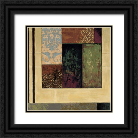 Inside Edition II Black Ornate Wood Framed Art Print with Double Matting by Sanderson, Paul