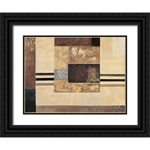 Advantage II Black Ornate Wood Framed Art Print with Double Matting by Sanderson, Paul