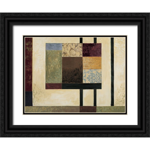 Perspective I Black Ornate Wood Framed Art Print with Double Matting by Sanderson, Paul