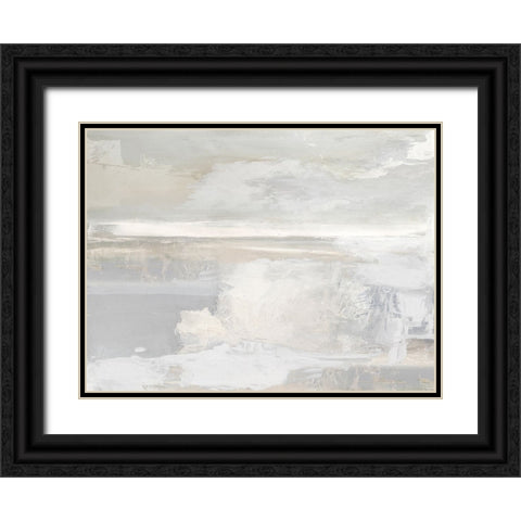Horizon View I Black Ornate Wood Framed Art Print with Double Matting by Springer, Rachel