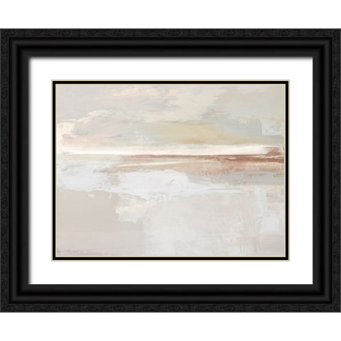 Horizon View III Black Ornate Wood Framed Art Print with Double Matting by Springer, Rachel