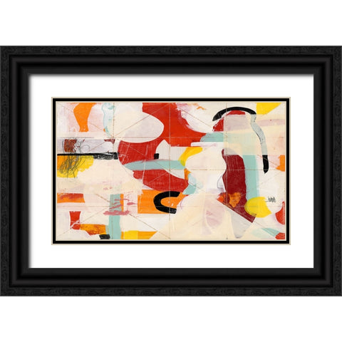 Resting Black Ornate Wood Framed Art Print with Double Matting by Stevenett, Diane