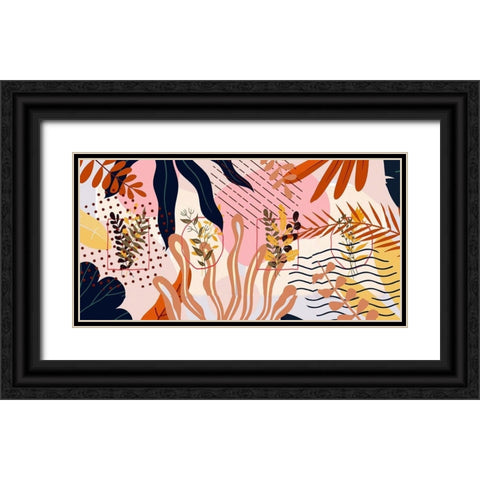 Garden Elements 432 Black Ornate Wood Framed Art Print with Double Matting by Bolokofsky, Ronald