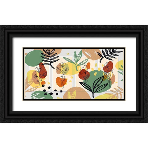 Garden Variety I Black Ornate Wood Framed Art Print with Double Matting by Bolokofsky, Ronald