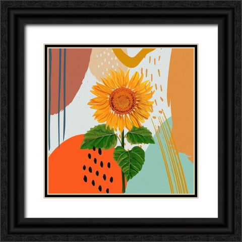 Revolving Around the Sun Black Ornate Wood Framed Art Print with Double Matting by Bolokofsky, Ronald