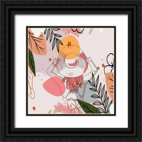 Summer Sun 206 Black Ornate Wood Framed Art Print with Double Matting by Bolokofsky, Ronald