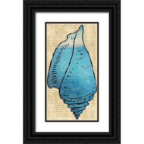 Salty Ocean 2 Black Ornate Wood Framed Art Print with Double Matting by Phillip, Jamie