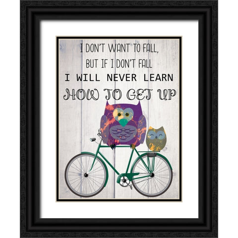 Bicycle Travel 6 Black Ornate Wood Framed Art Print with Double Matting by Phillip, Jamie