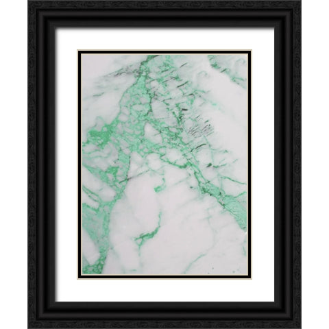 Tribe Aqua Black Ornate Wood Framed Art Print with Double Matting by Phillip, Jamie