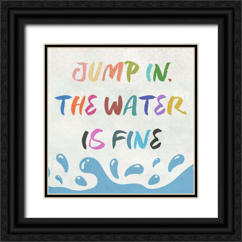 Summer Fun Black Ornate Wood Framed Art Print with Double Matting by Phillip, Jamie