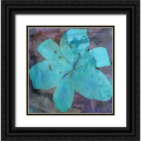 Love in The Garden Black Ornate Wood Framed Art Print with Double Matting by Phillip, Jamie