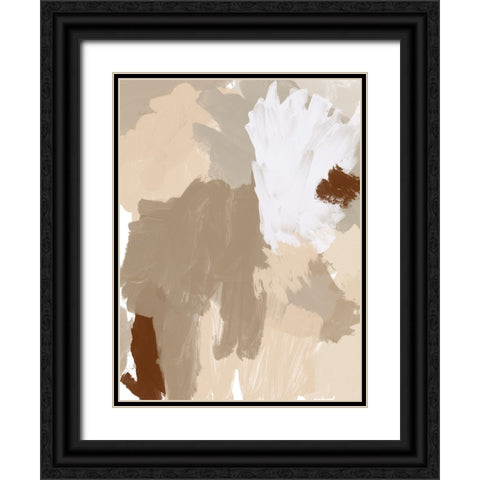 Modest Black Ornate Wood Framed Art Print with Double Matting by Urban Road